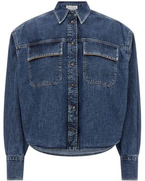 Brunello Cucinelli Cotton Blouse - Blue