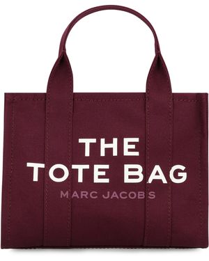Marc Jacobs Canvas Tote Bag Cotton - Purple