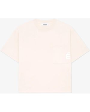 Etudes Studio Oversize Pocket Tee E Organic Cotton Tshirt - White