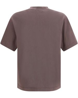 Jacquemus T-Shirt Logoed Cotton T-Shirts - Grey