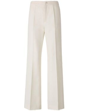Moncler Creased Pants - White