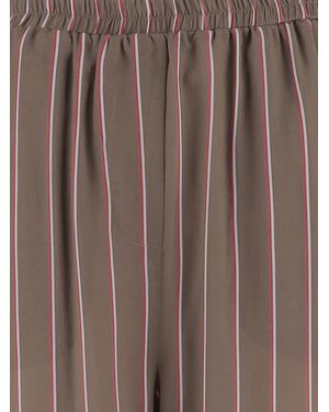 Frankie Shop Pants Viscose-Silk - Brown