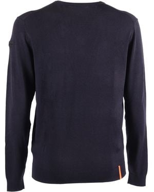 Rrd Maxell Round Knit Viscose Polyamide Elastane Turtleneck - Blue