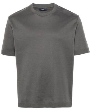Herno Silk Blend T-Shirt - Grey