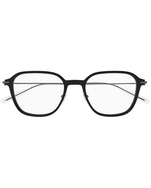 Montblanc Sunglasses Square Full Rim, Frame And Clear Demo Lens Mb0207O001 - Brown