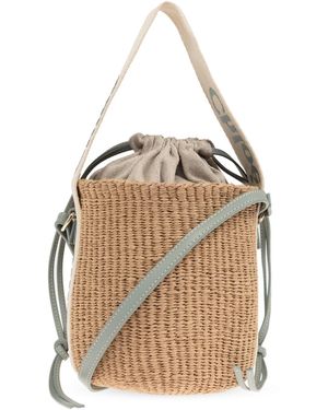 Chloé Woody Small Shoulder Bag, Bucket Type - Multicolor
