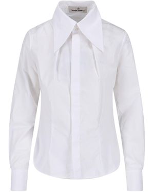 Vivienne Westwood Violin Tuxedo Shirt - White