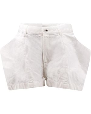 Sacai Shorts Cotone - White