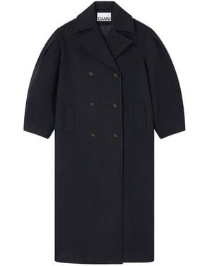 Ganni Coat - Blue