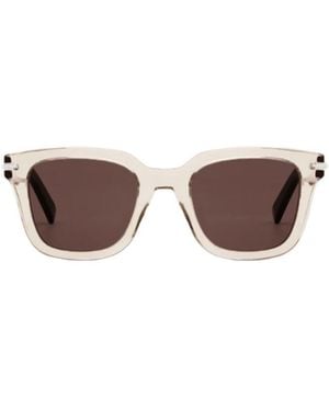 Dior Sunglasses Square Full Rim, Transparent-Dark Havana Frame And Lens Blacksuits10I78F0 - Brown