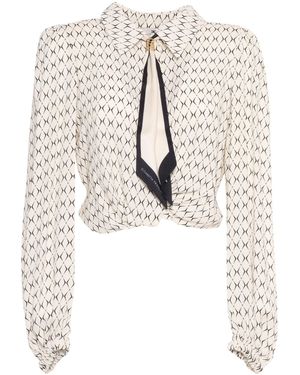 Elisabetta Franchi Shirt - Natural