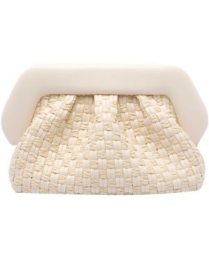 THEMOIRÈ Micro Bios Weaved Handbag - Natural