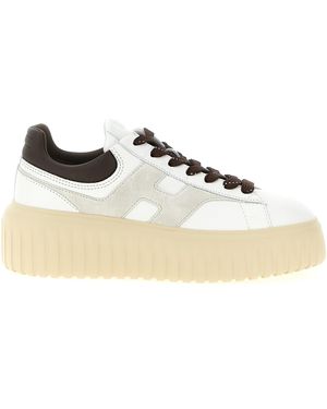 Hogan H-Stripes Trainers - White