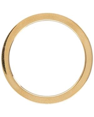 Maison Margiela Logo Ring Rings - Metallic
