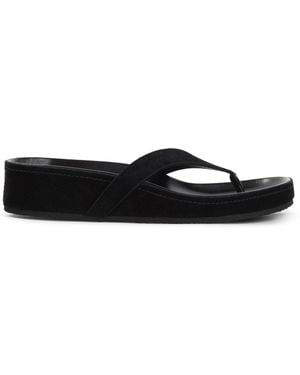 Phoebe Philo Round Flip Flop - Black