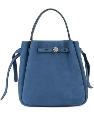 Tory Burch Bucket Bag Nappa Leather - Blue