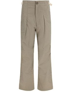 Isabel Marant Cotton Casual Pants - Gray