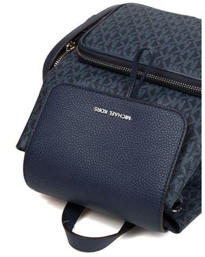 Michael Kors Backpack Polyvinyl Chloride Bags Backpacks - Blue