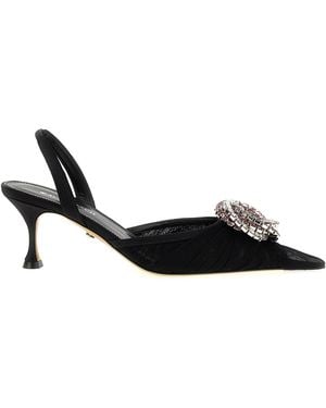 Mach &amp; Mach Mach & Mach Galaxy Slingback Heel - Black