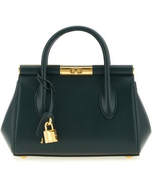 Dolce & Gabbana Calfskin Handbag Bag - Green
