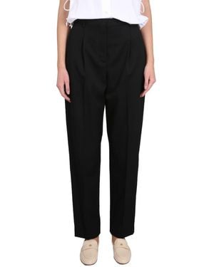 Tory Burch Wool Trousers - Black