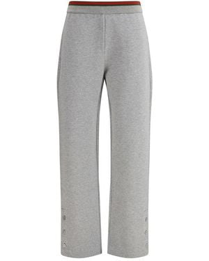 Gucci Cotton Casual Pants - Gray