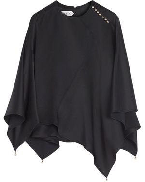 Lanvin Asymmetric Top - Black