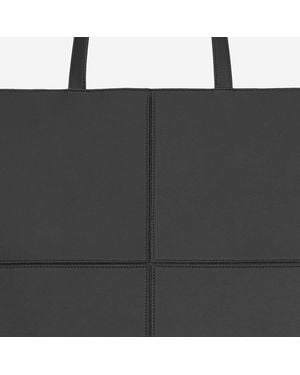 Saint Laurent Leather Tote Bag Shoulder - Black