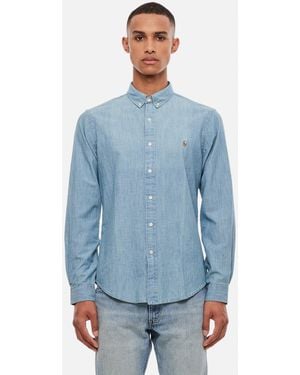 Polo Ralph Lauren Long Sleeve Sport Shirt - Blue
