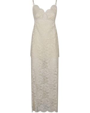 Rabanne Sleeveless Long Dress - White