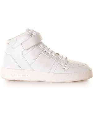 Saint Laurent Trainers Leather - White