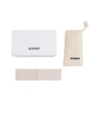 Jacquemus Jac62 Salon C4 Acetate Occhiali Da Sole - White