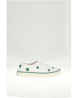 Dior Sneakers Cotton- Upper: Sneakers - White