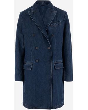 Polo Ralph Lauren Cotton Denim Short Coat - Blue