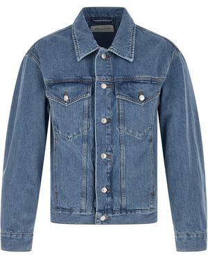 Dries Van Noten Solid Jackets - Blue