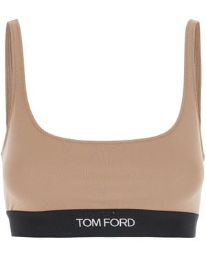 Tom Ford Bralette Modal, Tops - White