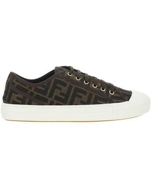 Fendi Monochrome Trainers - Multicolour