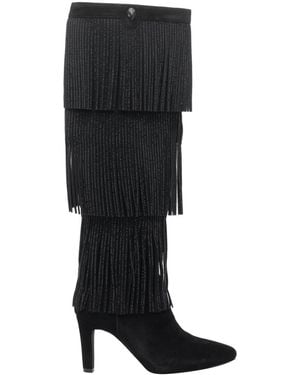 Kurt Geiger Boots Calf Leather/Rubber Sole - Black