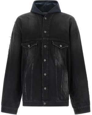 Balenciaga 'Hybrid' Jacket - Black