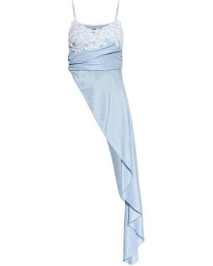 Moschino Asymmetrical Blouse - Blue