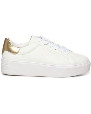 Tommy Hilfiger Leather Sneakers - White
