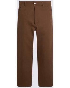 Moschino Cotton Pants - Brown