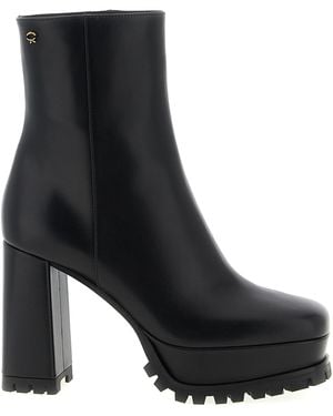 Gianvito Rossi Harlem Ankle Boots - Black