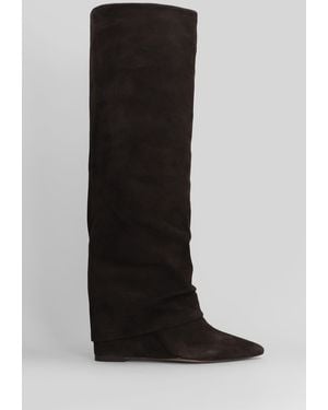 The Seller High Heels Boots - Black