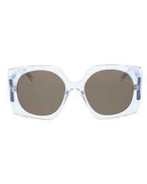 Courreges Elegant Sunglasses With International Fit - Grey