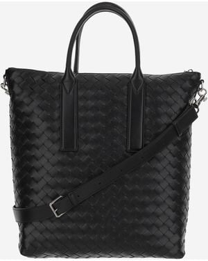 Bottega Veneta Braided Tote Bag - Black