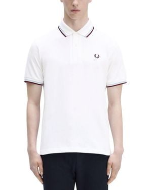 Fred Perry M12 Polo Shirt - White