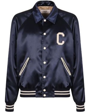 Celine Bomber Jacket - Blue