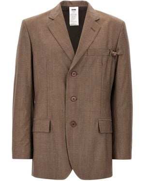 Magliano Locarno Blazer Virgin Wool - Brown