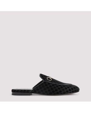 Gucci Princetown Mules - Black